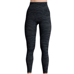 Blue High Waist Yoga Pants Women Bubble Butt Seamless Athletic Leggings PQ9124A