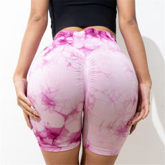 High Waist Yoga Short Pants Women Seamless Workout Athletic Shorts PQ9126A