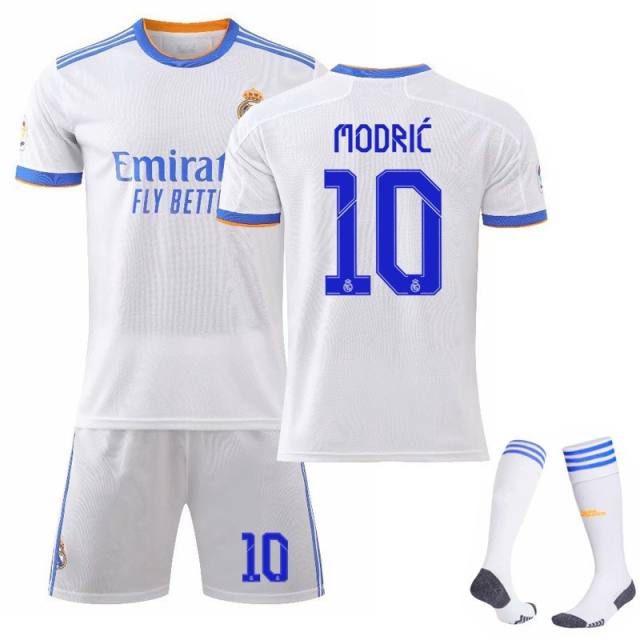2021/2022 Modrić Soccer Jersey Real Madrid CF Football Tops Benzema PQ2022B