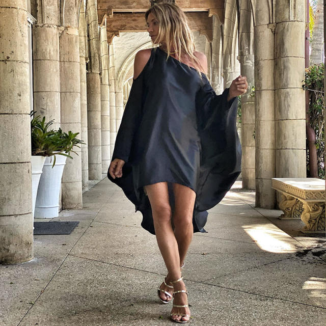 Lion Printed Summer Dress Fashion Beach Dresses For Women PQ8154B