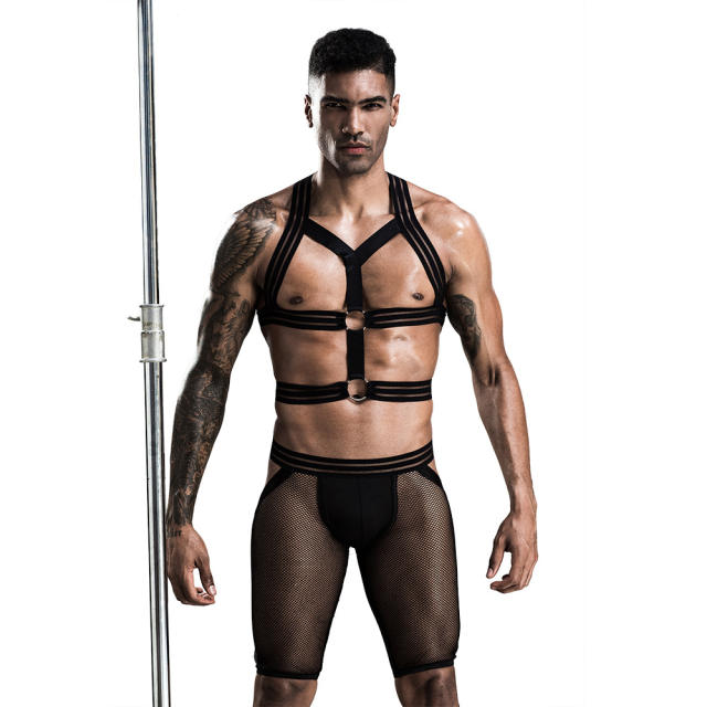 Wholesale Gay Lingerie For Men Club Bandager Sexy Costume PQ7256