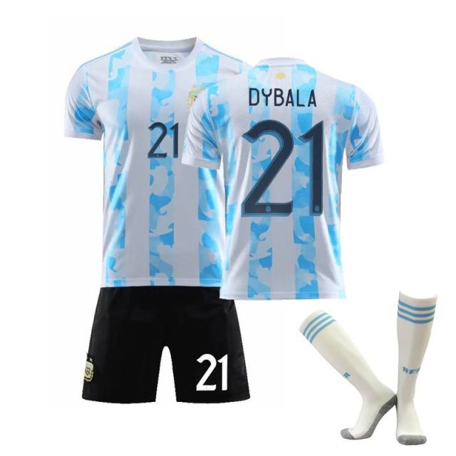 Wholesale Argentina Football Jersey Messi Soccer Tops PQAG004