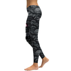 Pumpkin Print Pants Halloween Leggings Women Cartoon Trousers KDK1024