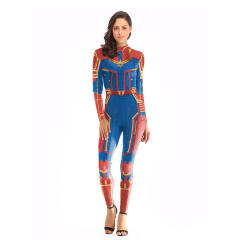 Woman American Comic Superhero Costume Sexy Super Hero Jumpsuit PQWB009