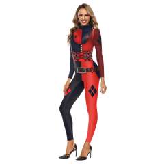Woman American Comic Superhero Costume Sexy Super Hero Jumpsuit PQWB009