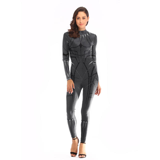 Woman American Comic Superhero Costume Sexy Super Hero Jumpsuit PQWB009