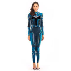 Woman American Comic Superhero Costume Sexy Super Hero Jumpsuit PQWB009