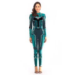 Woman American Comic Superhero Costume Sexy Super Hero Jumpsuit PQWB009