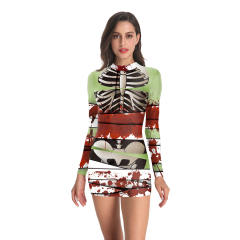 Halloween Costumes Sexy Mini Dress Carnival Cosplay Uniform PQ143001