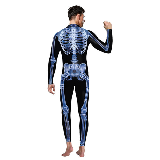 Men Super Hero Jumpsuit Halloween Comic Superhero Costume PQ142-019