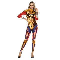 3D Printed Superhero Comic Costume Halloween Carnival Jumpsuit PQB142-210