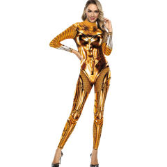 3D Printed Carnival Jumpsuit Superhero Comic Halloween Costume PQB142-212