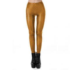 Science Fiction Print Leggings Fashion Pants Wonder Women Cartoon Trousers KDK2123