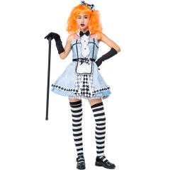Halloween Alice in Wonderland Fancy Dress Carnival Cosplay Costume PQ9007