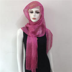 Wholesale Fashion Kerchief Ethnic Solid Color Scarf For Women PQYX001-01