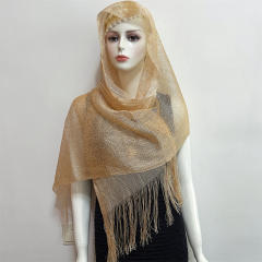 Wholesale Fashion Kerchief Ethnic Solid Color Scarf For Women PQYX001-01