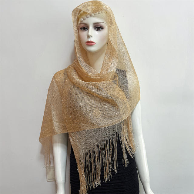 Wholesale Fashion Kerchief Ethnic Solid Color Scarf For Women PQYX001-01