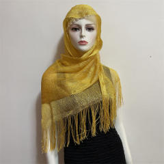 Wholesale Fashion Kerchief Ethnic Solid Color Scarf For Women PQYX001-01