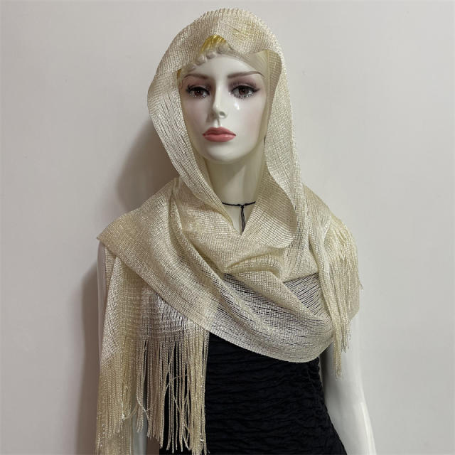Wholesale Fashion Kerchief Ethnic Solid Color Scarf For Women PQYX001-01