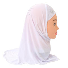 Wholesale Children Middle East Kerchief Kid Ethnic Ice Silk Scarf PQH042