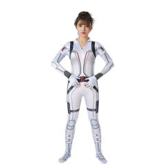 Black Widow Costume 3D Movie Role Jumpsuit Halloween Streetwear PQ72658