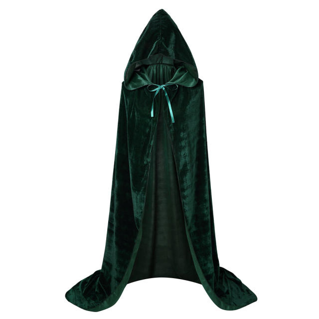 Kid Halloween Princess Costumes Wonderland Cloak Cosplay Fancy Dress PQ068B