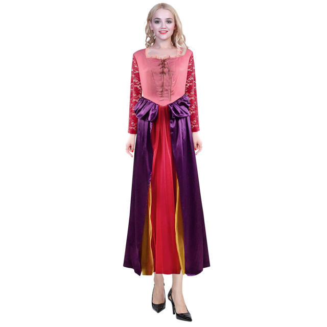 Halloween Witch Costumes Cosplay Princess Fancy Dress Wonderland Dress PQ068
