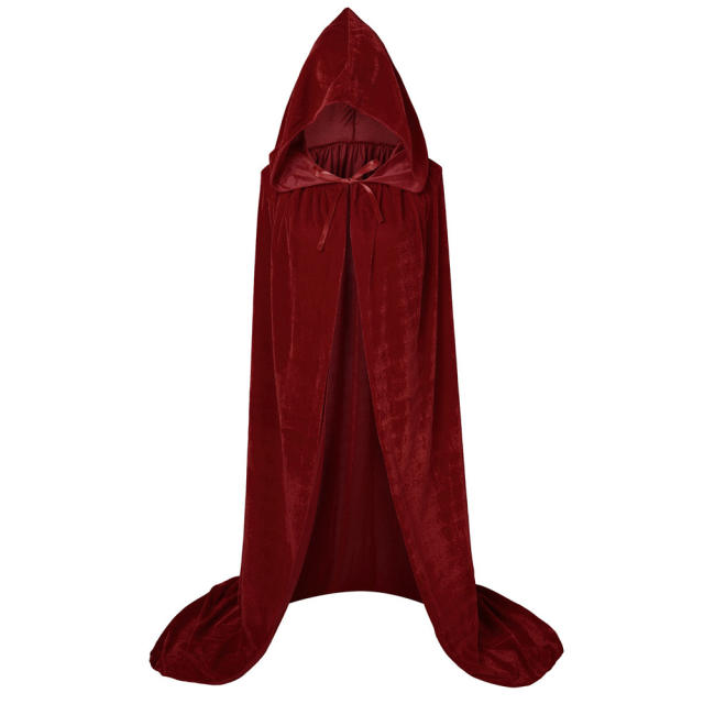 Kid Halloween Princess Costumes Wonderland Cloak Cosplay Fancy Dress PQ068B