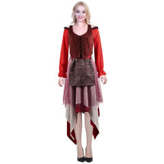 Halloween Witch Costumes Cosplay Princess Fancy Dress Wonderland Dress PQ068