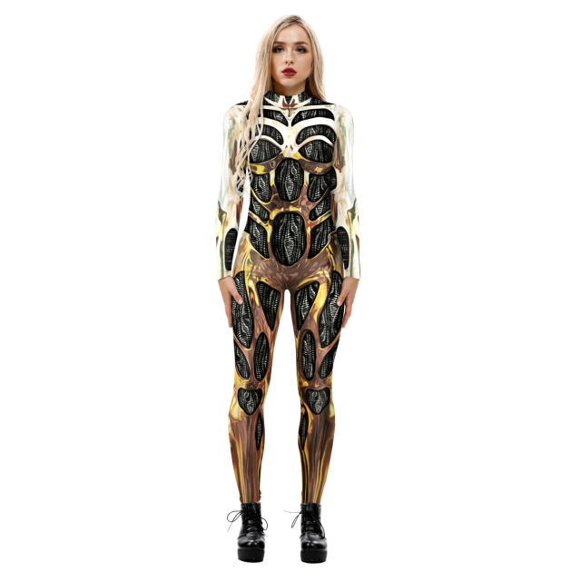 3D Digital Printing Cos Jumpsuit Machine Armor Costume PQBAX175