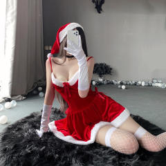 Christmas Dress Xmas Costume Clubwear Fantasy Bunny Uniform PQ354