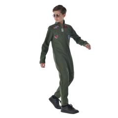 2022 Halloween Top Gun Kids Costume Pilot Uniform For Children PQ22533