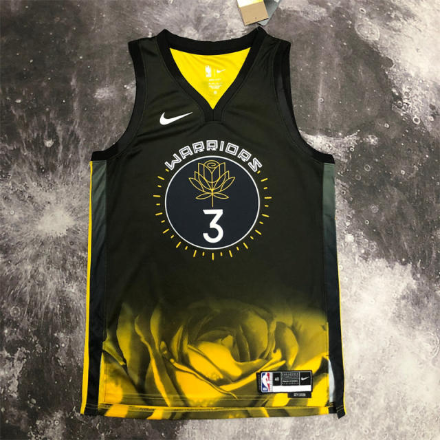 Curry City Edition Tops Basketball Outfits GSW Jersey Team Uniform PQ51959