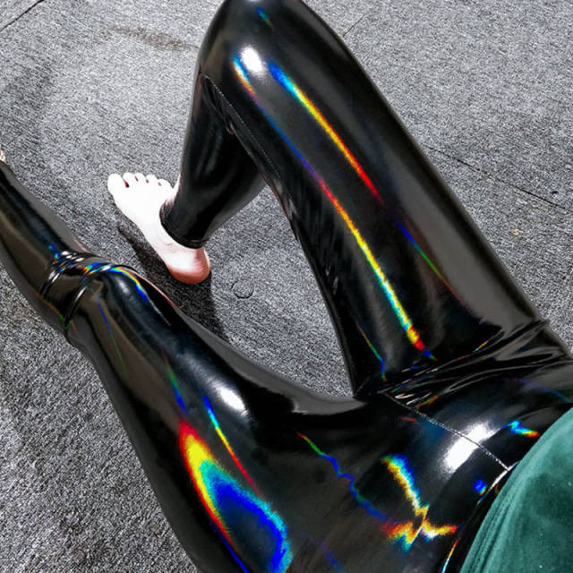 High Waist PU Symphony Pants Faux Leather Leggings PQPU020