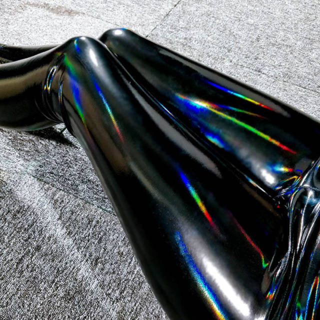 High Waist PU Symphony Pants Faux Leather Leggings PQPU020