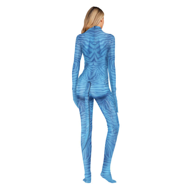 Adult Science Fiction Movie Cosplay Costume Animal Carnival Jumpsuit PQB1027B