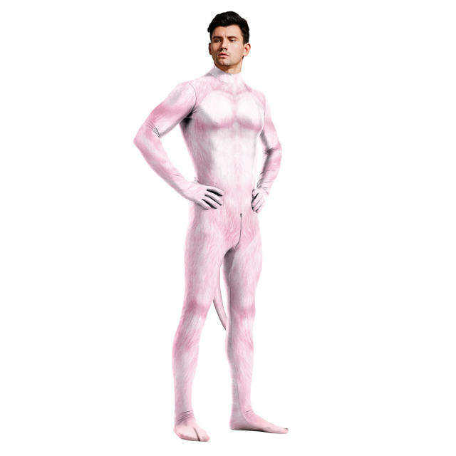 Animal Carnival Jumpsuit Adult Couple Pig Cosplay Costume PQB1039
