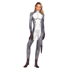Adult Donkey Cosplay Costume Unisex Moke Carnival Jumpsuit PQB1008