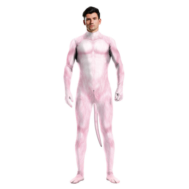 Animal Carnival Jumpsuit Adult Couple Pig Cosplay Costume PQB1039