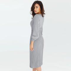 Women's Sweater Dresses Long Sleeve Knitted Dress PQLQ288