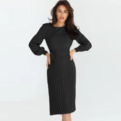 Women's Sweater Dresses Long Sleeve Knitted Dress PQLQ288