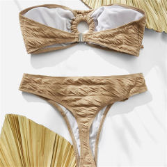 Women Wrinkle Bathing Suit Sexy Swimwear Ins Style Bikini PQ632