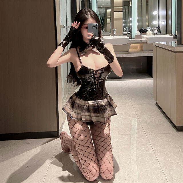 Carnival School Girl Costume Sexy Schoolgirl Cosplay Uniform PQ2706