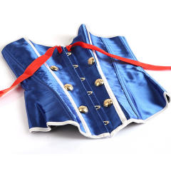 Sailor Cosplay Overbust Corset Sexy Bustier Women Sexy Corselet PQ7397