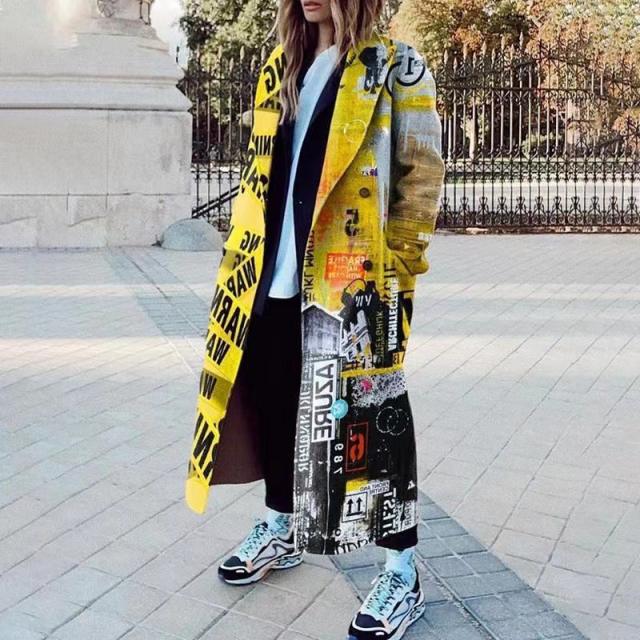 Casual Woolen Coat Women Winter Jacket Fashion Warm Streetwear PQSC8753D