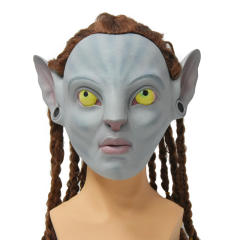 Avatar Latex Headgear 3D Animation Movie Mask PQB035