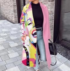 Fashion Casual Woolen Coat Women Winter Jacket Warm Streetwear PQSC8753C
