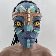 Avatar Latex Headgear 3D Animation Movie Mask PQB035