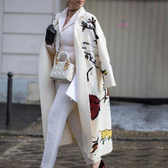 Casual Woolen Coat Women Winter Jacket Fashion Warm Streetwear PQSC8753D