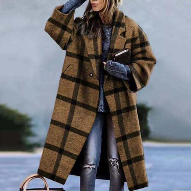 Fashion Casual Winter Coat Women Woolen Jacket Warm PQ8753B